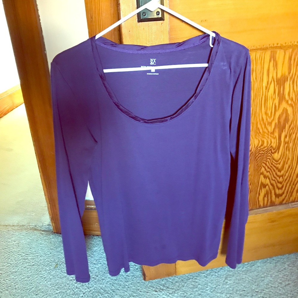 New York & Company Long Sleeve Top